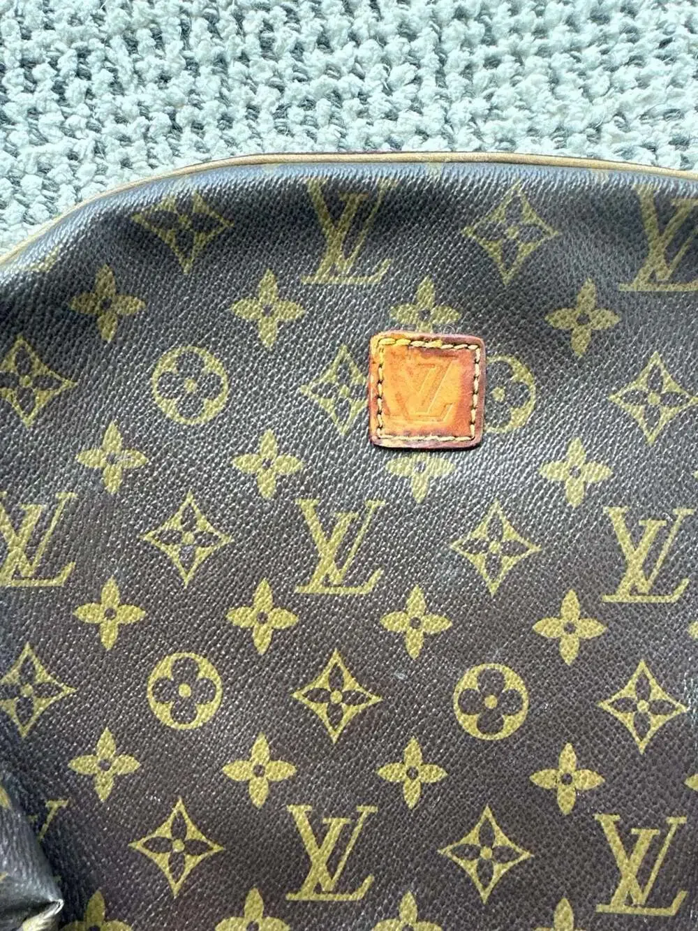 Louis Vuitton Vintage Monogram Trousse Demi-Ronde Cosmetic Pouch Wristlet - Picture 2 of 6